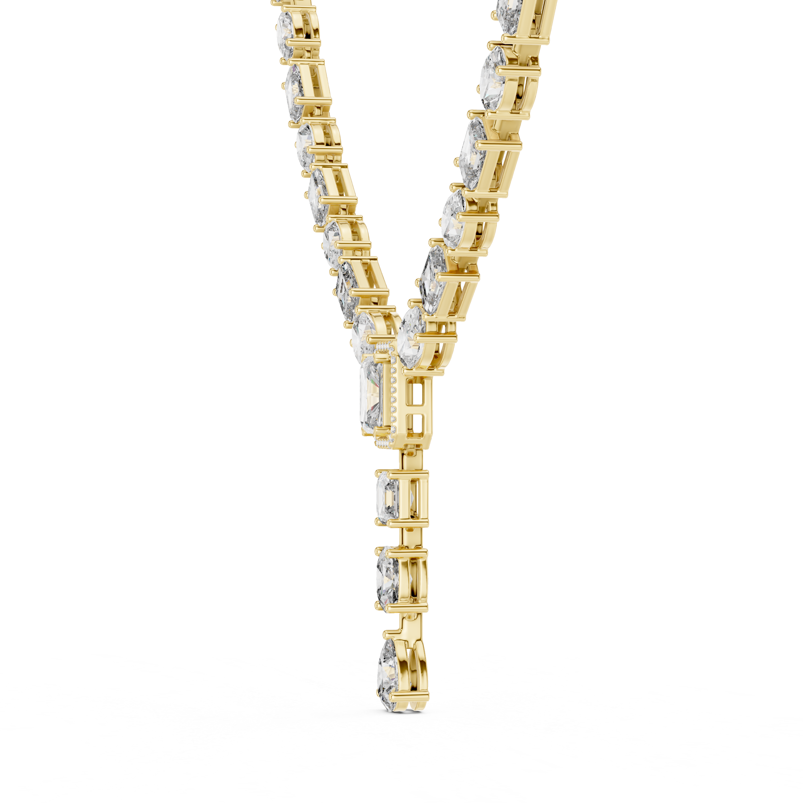 Diamond Drop Necklace