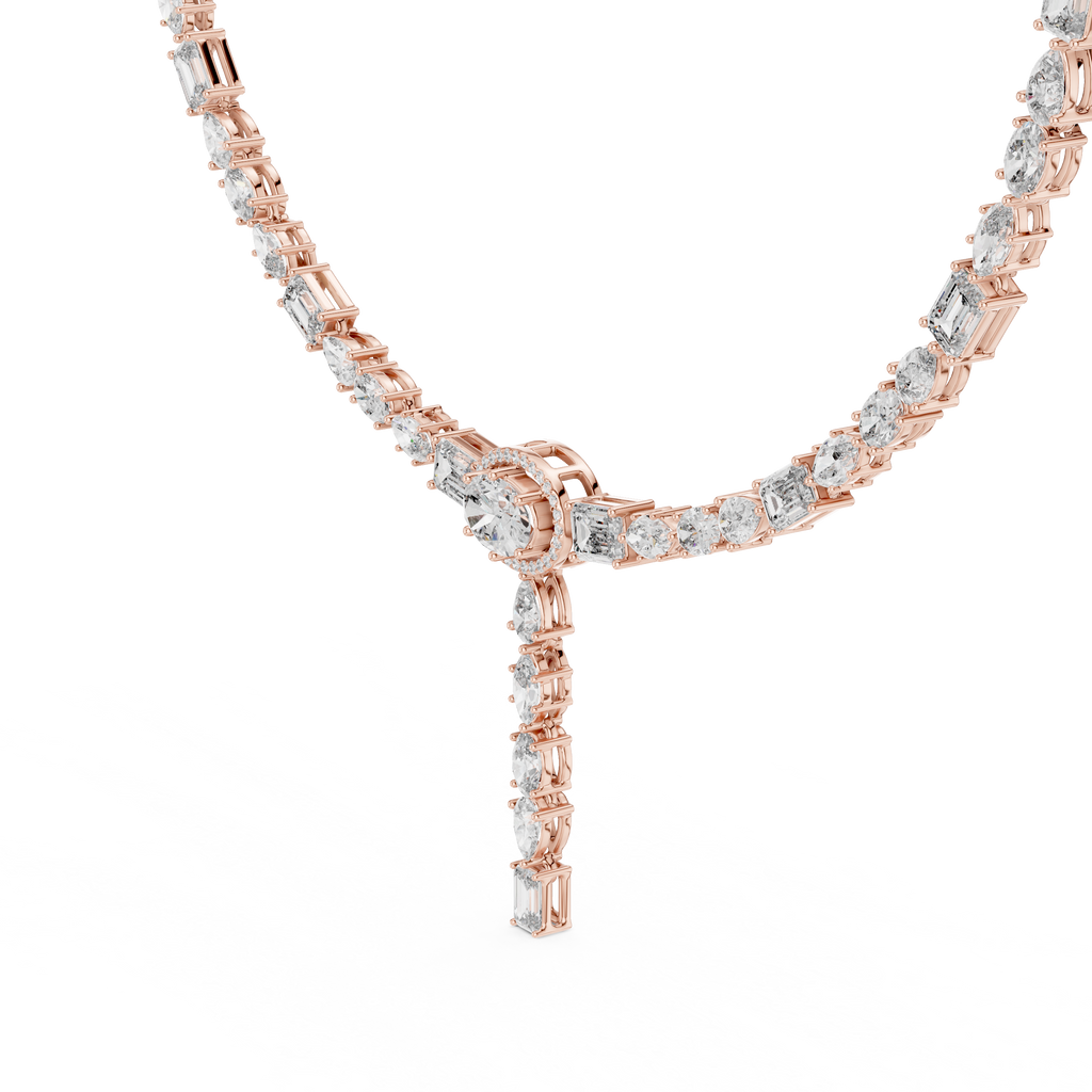 Y- Lab Grown Diamond Necklace