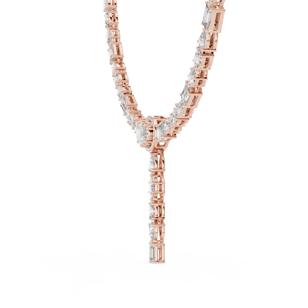 Y- Lab Grown Diamond Necklace