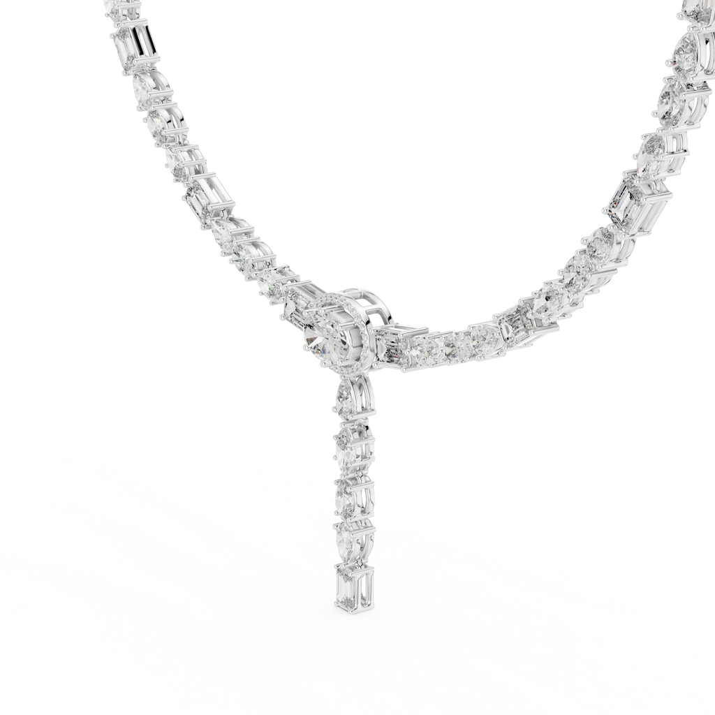 Y- Lab Grown Diamond Necklace