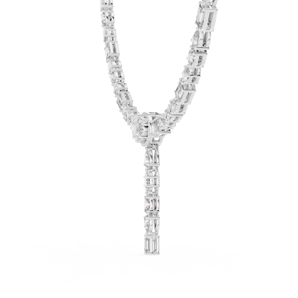 Y- Lab Grown Diamond Necklace