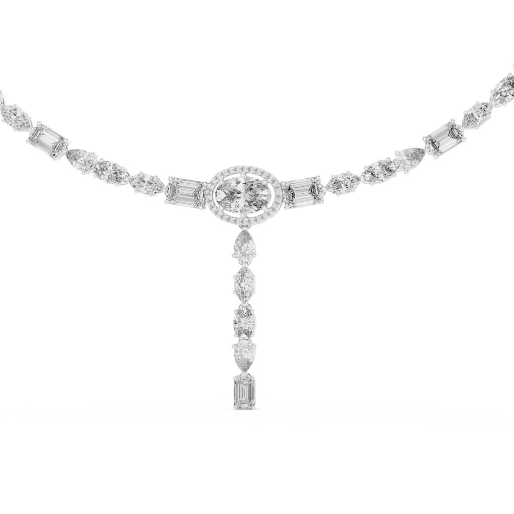 Y- Lab Grown Diamond Necklace