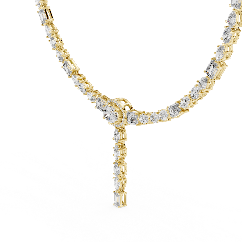 Y- Lab Grown Diamond Necklace