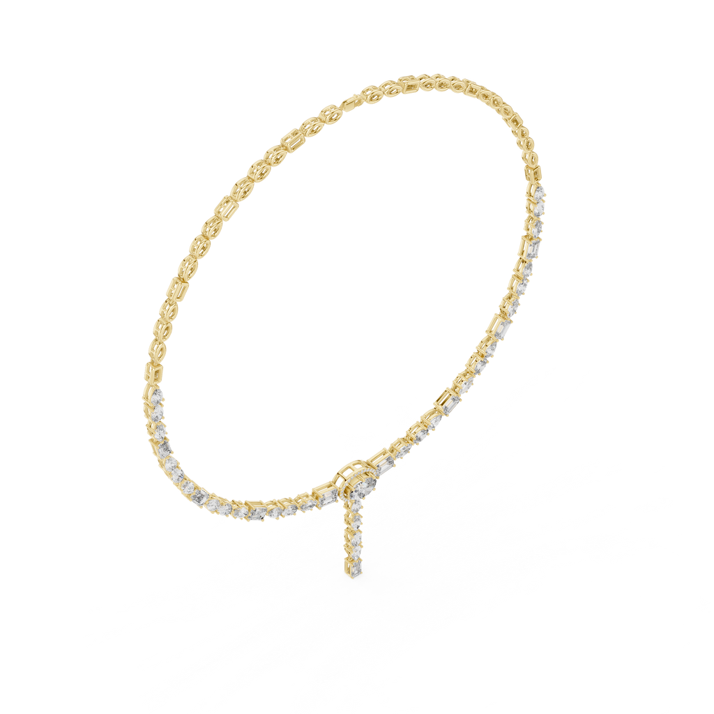 Y- Lab Grown Diamond Necklace