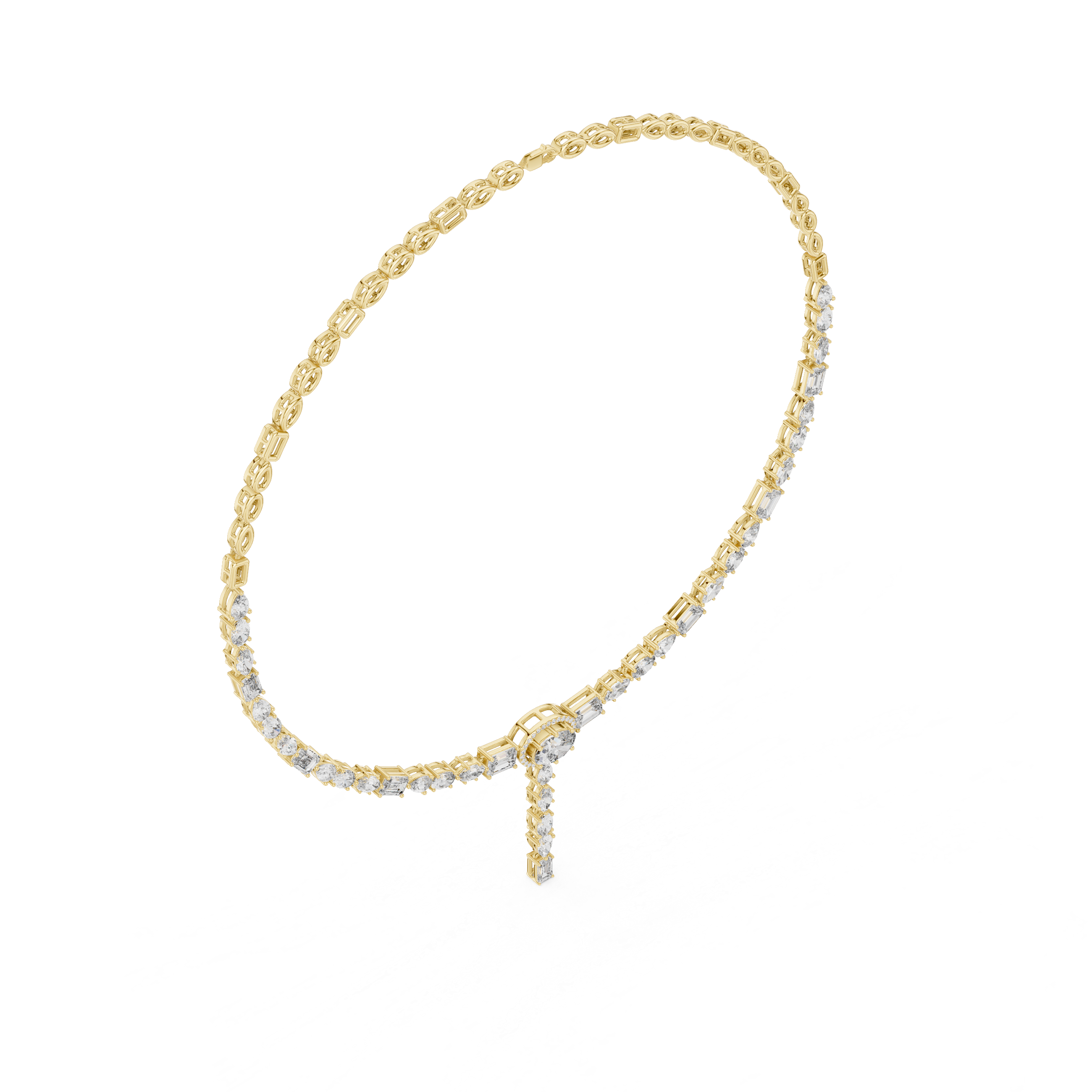Y- Lab Grown Diamond Necklace