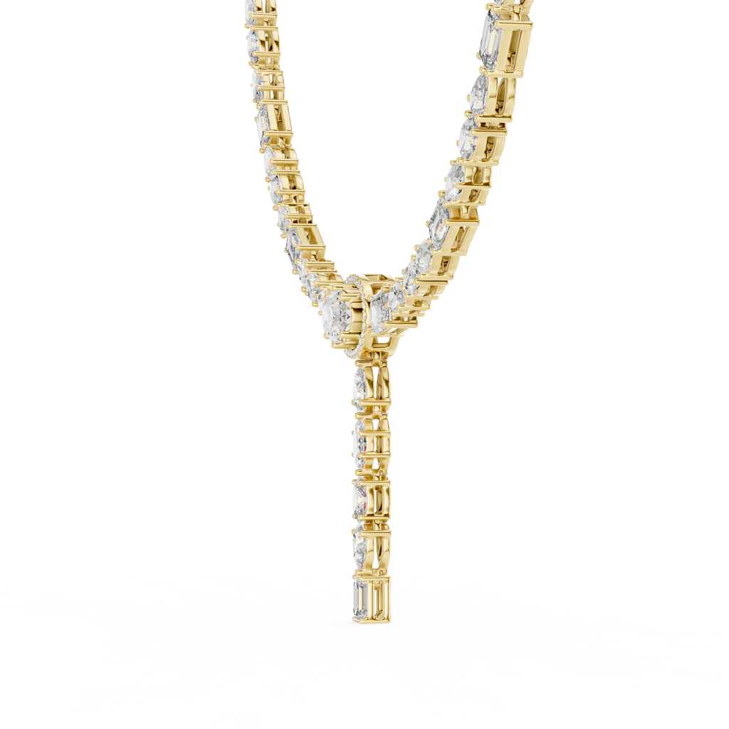 Y- Lab Grown Diamond Necklace