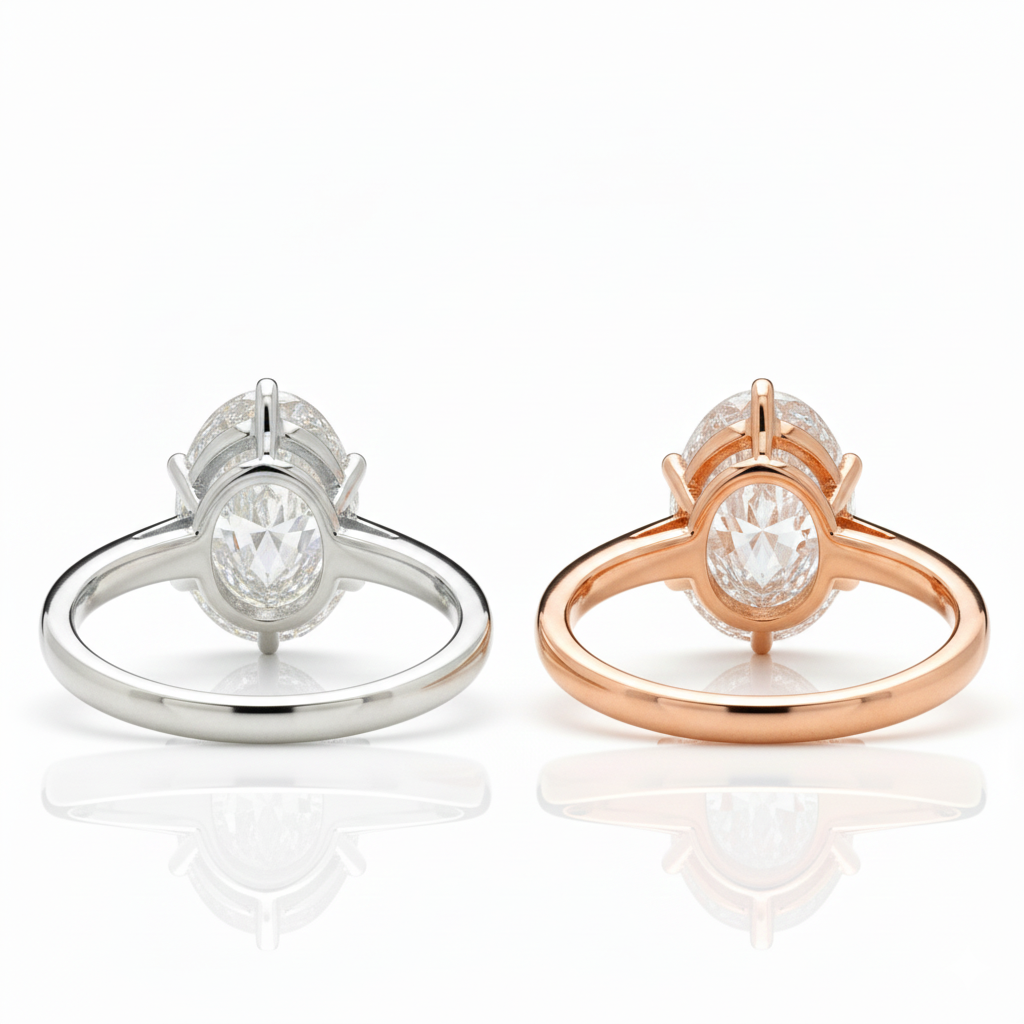 Oval Solitaire Ring