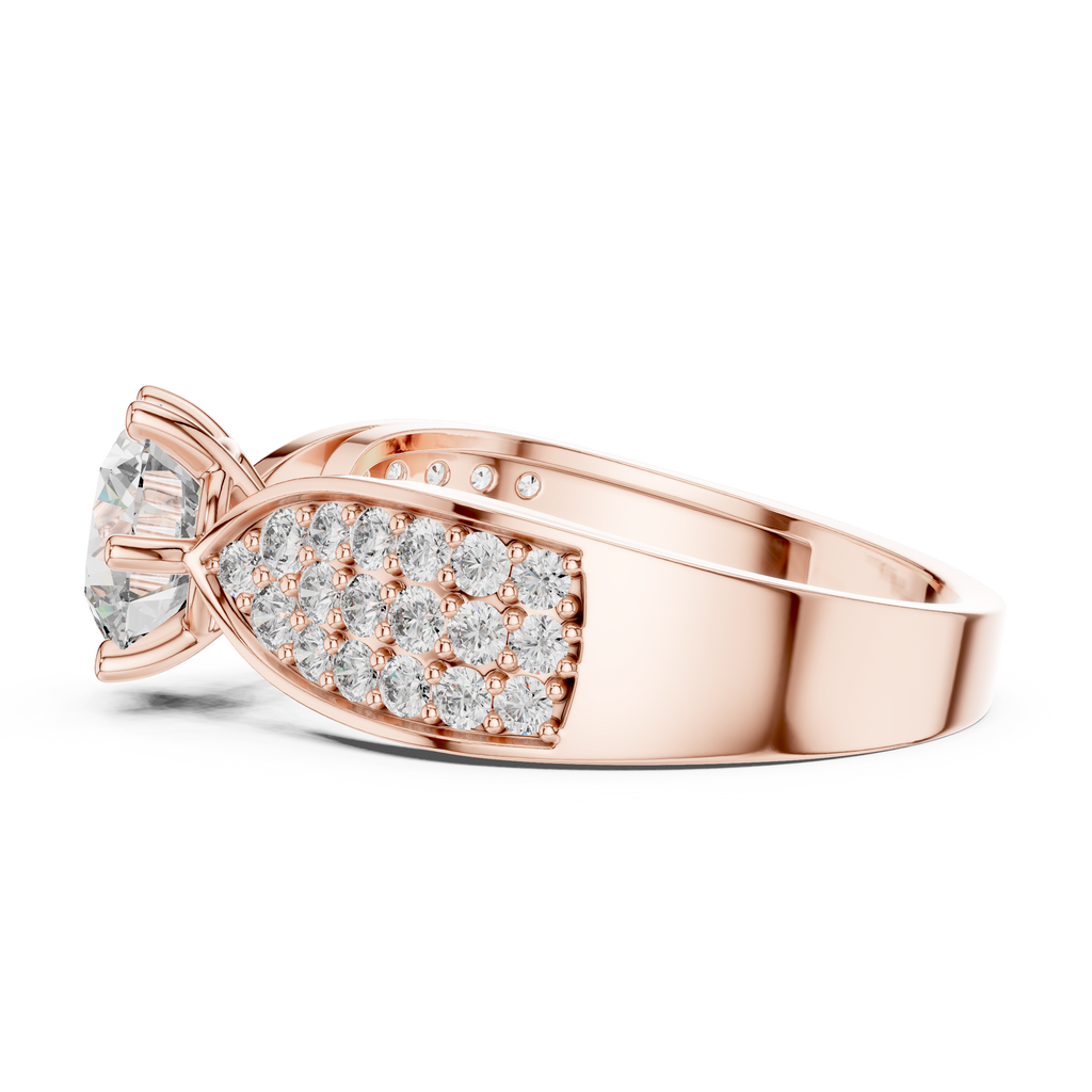 Round Diamond Solitaire Ring
