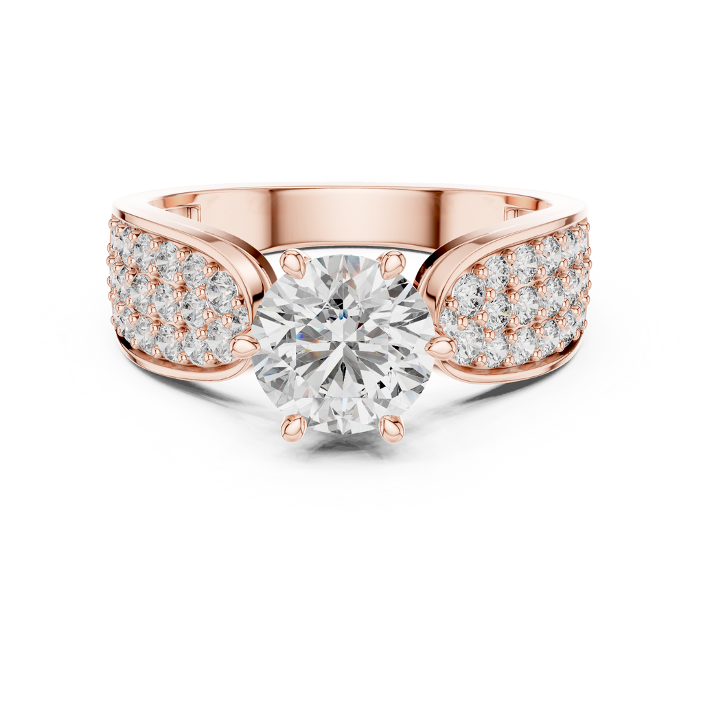 Round Diamond Solitaire Ring