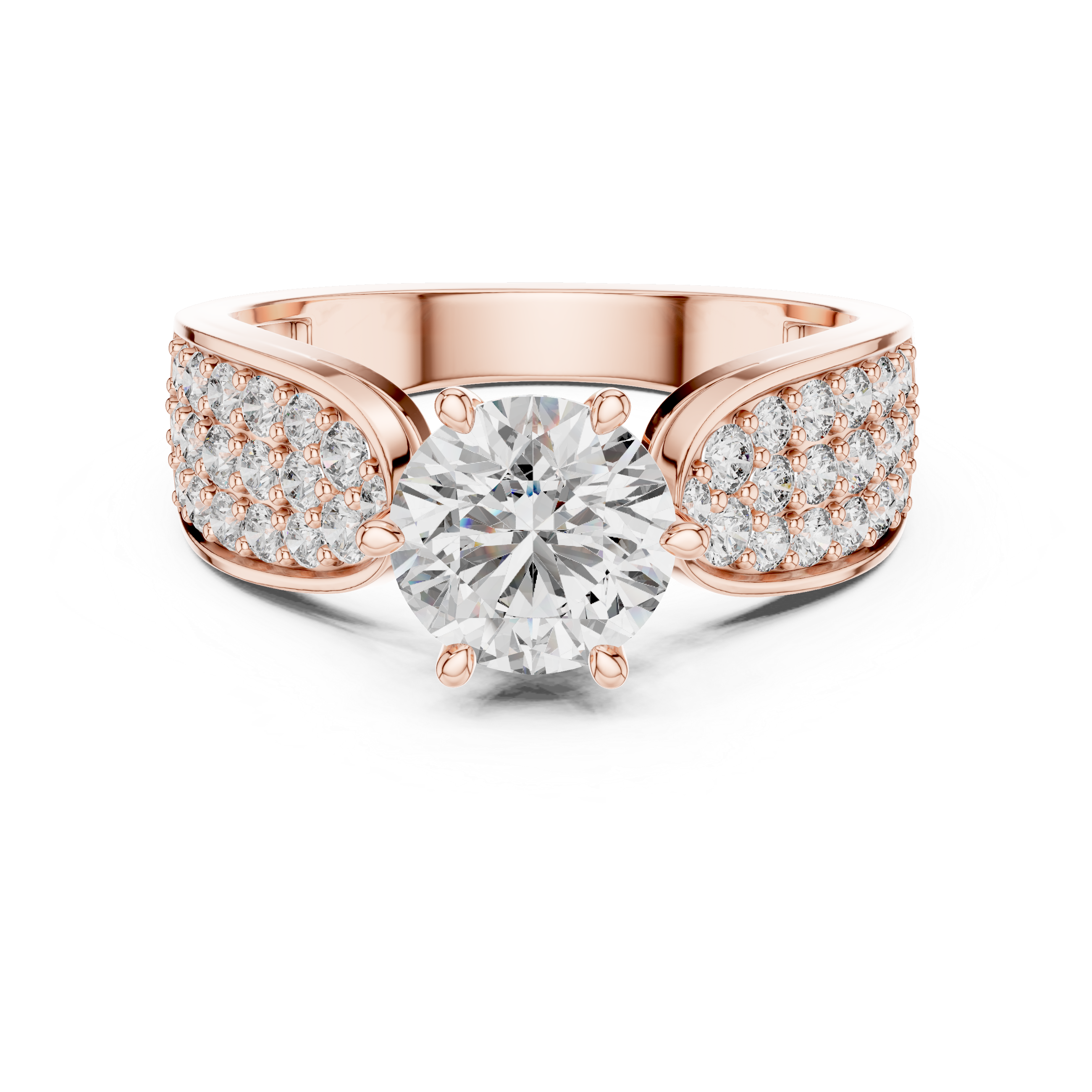 Round Diamond Solitaire Ring