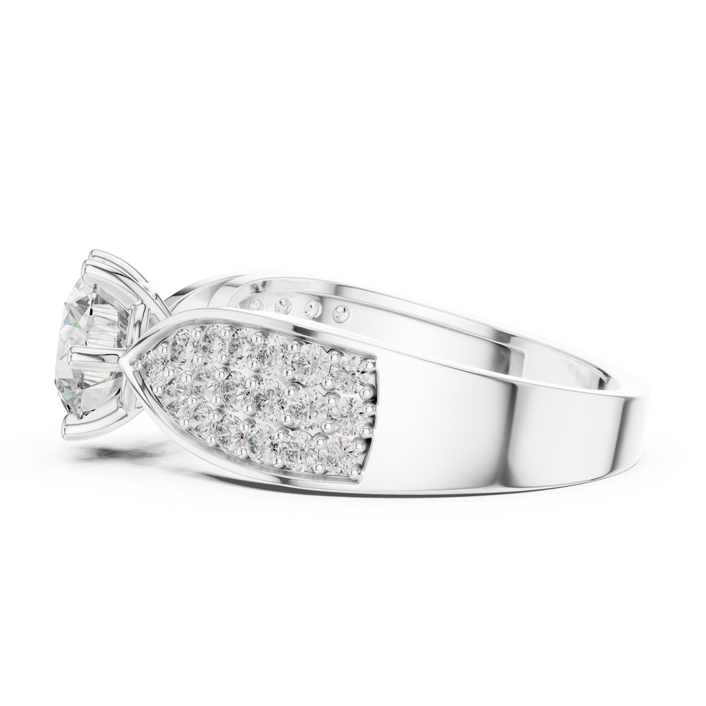 Round Diamond Solitaire Ring