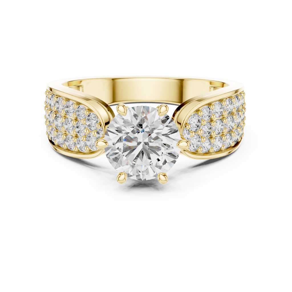 Round Diamond Solitaire Ring