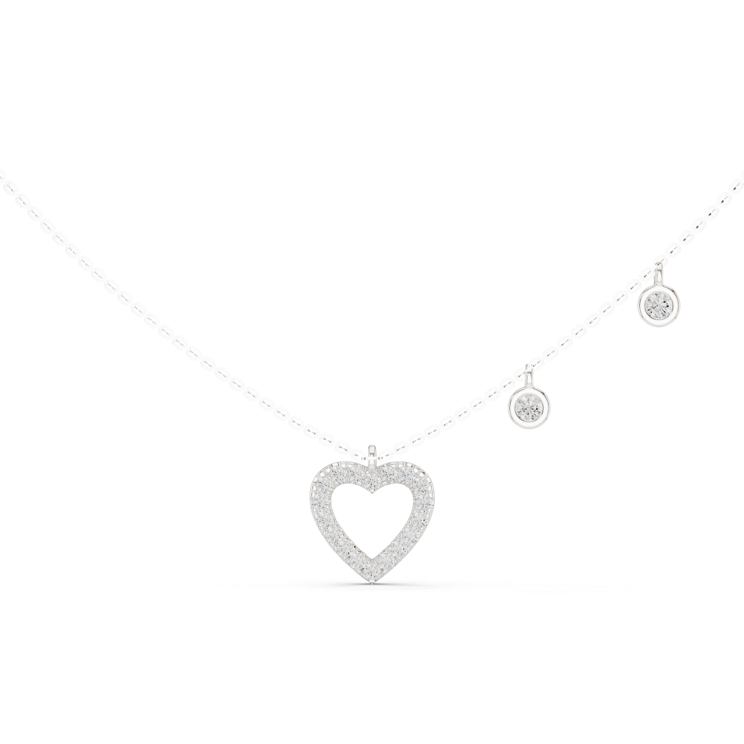 Heart Diamond Pendant
