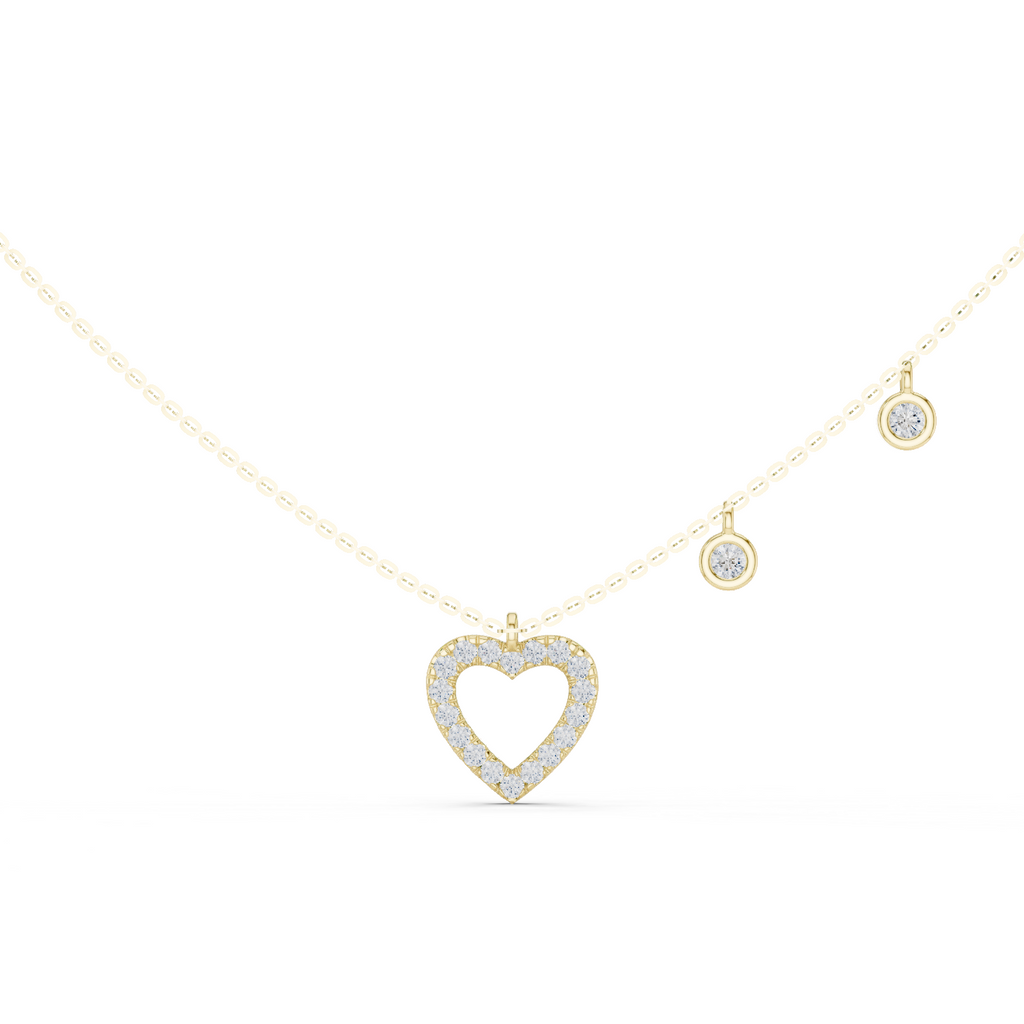 Heart Diamond Pendant