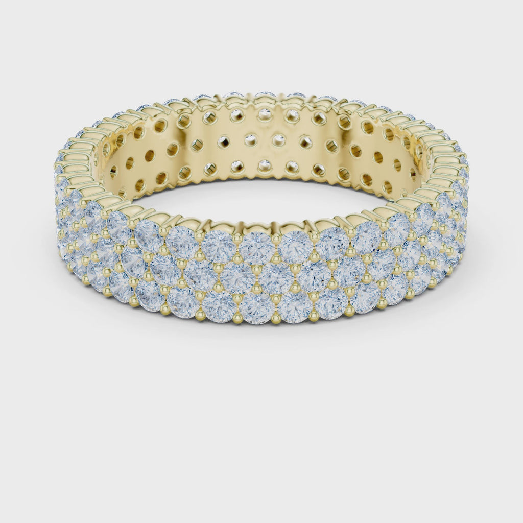 Round Diamond Full Eternity Ring