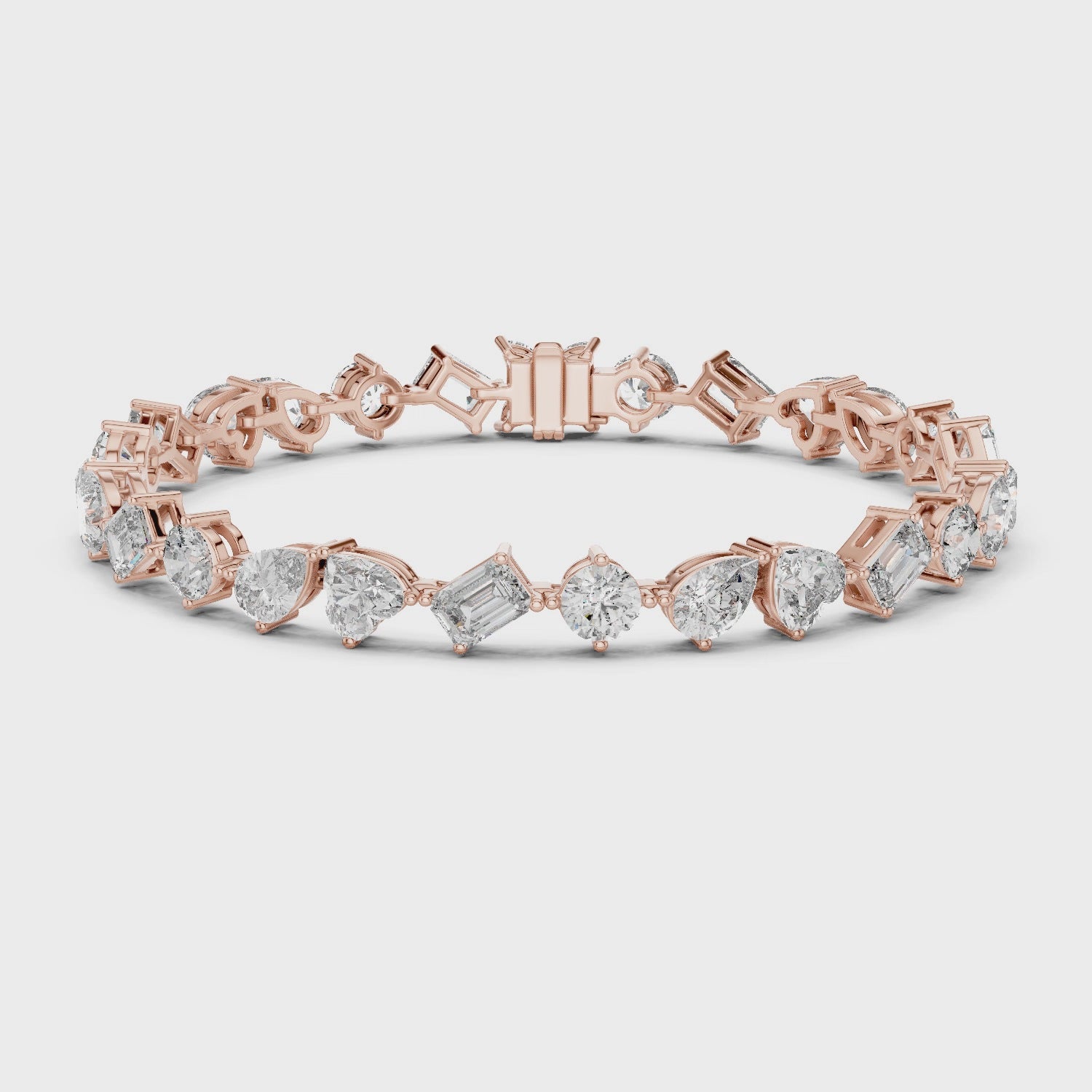 Fancy Diamond Bracelet
