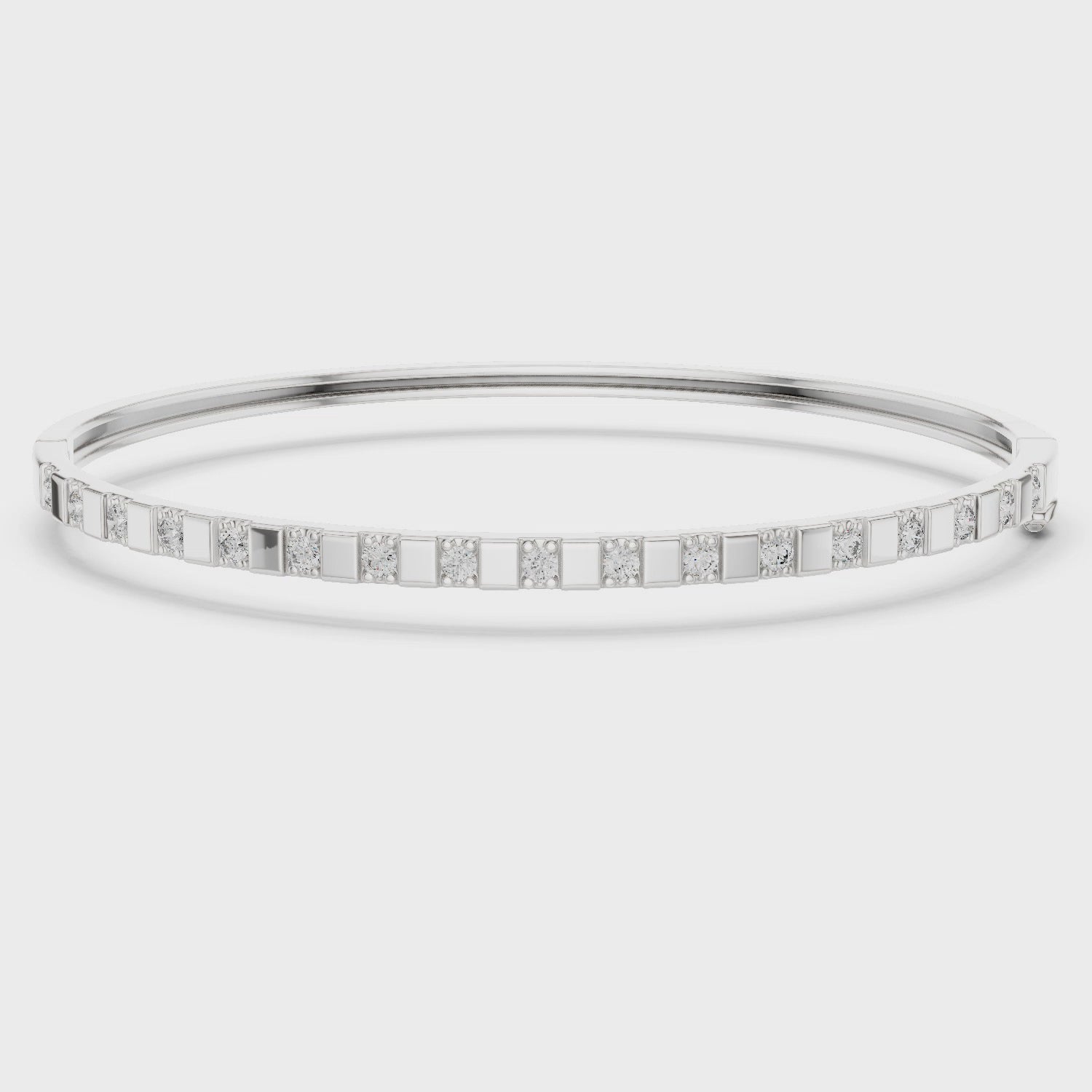 Diamond Tennis Bangle