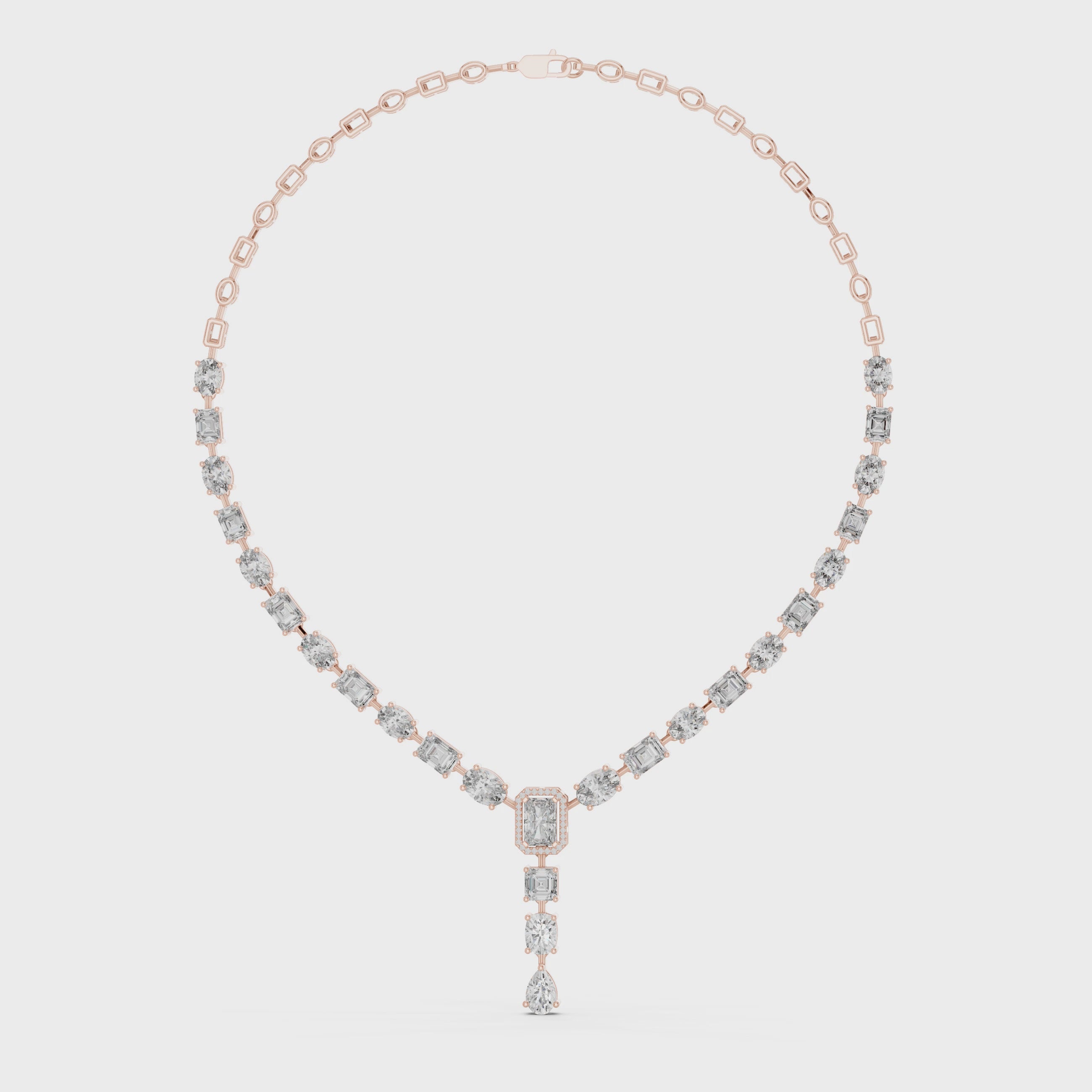 Diamond Drop Necklace