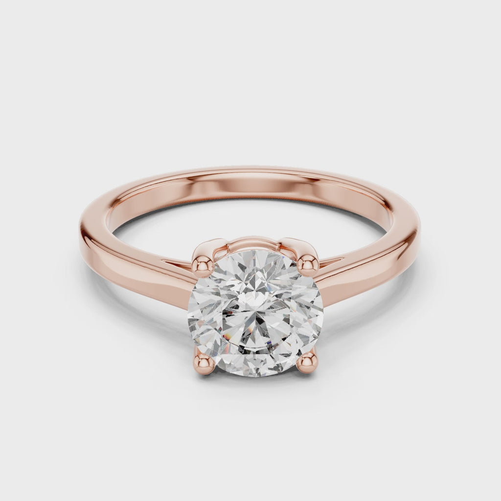 Round Solitaire Ring