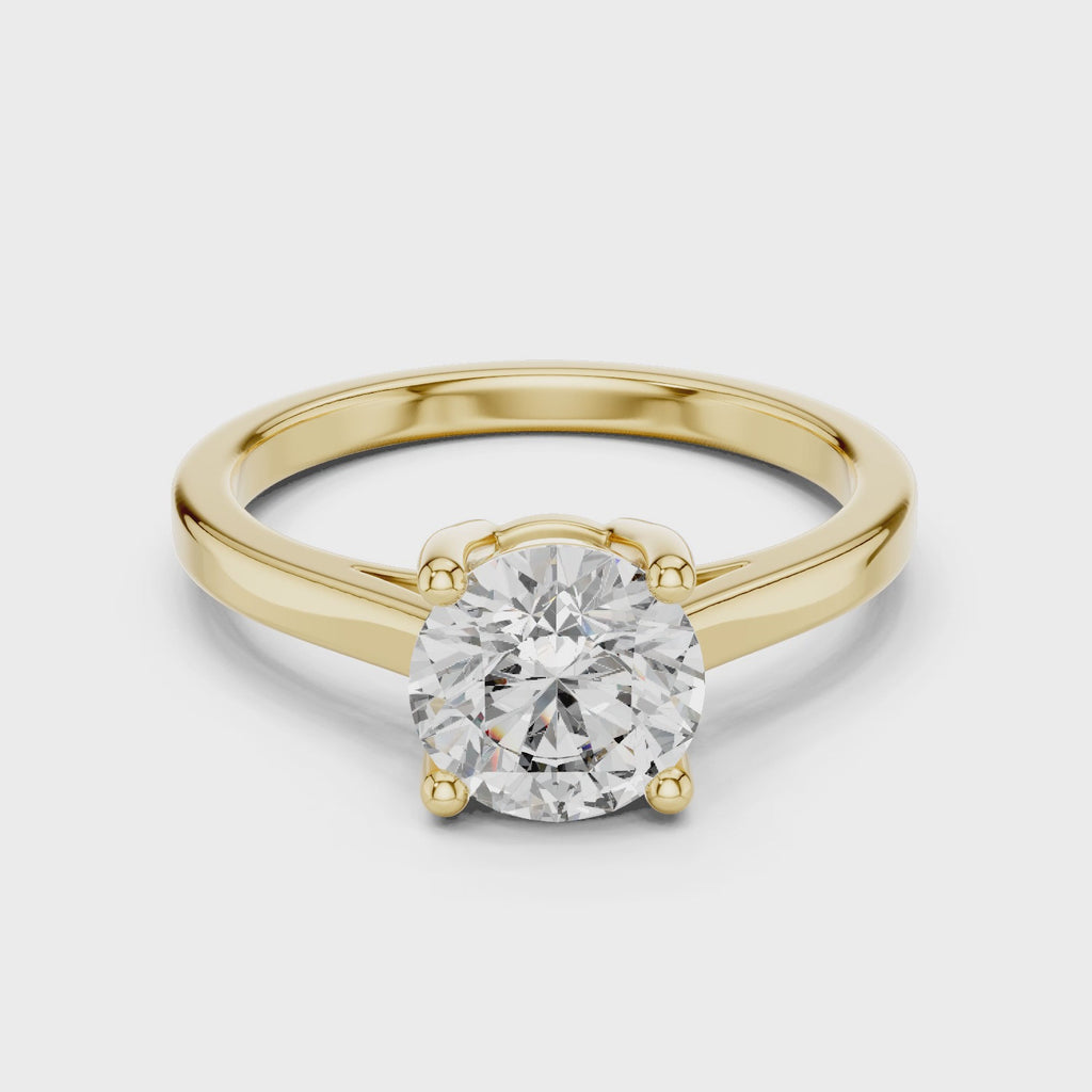 Round Solitaire Ring