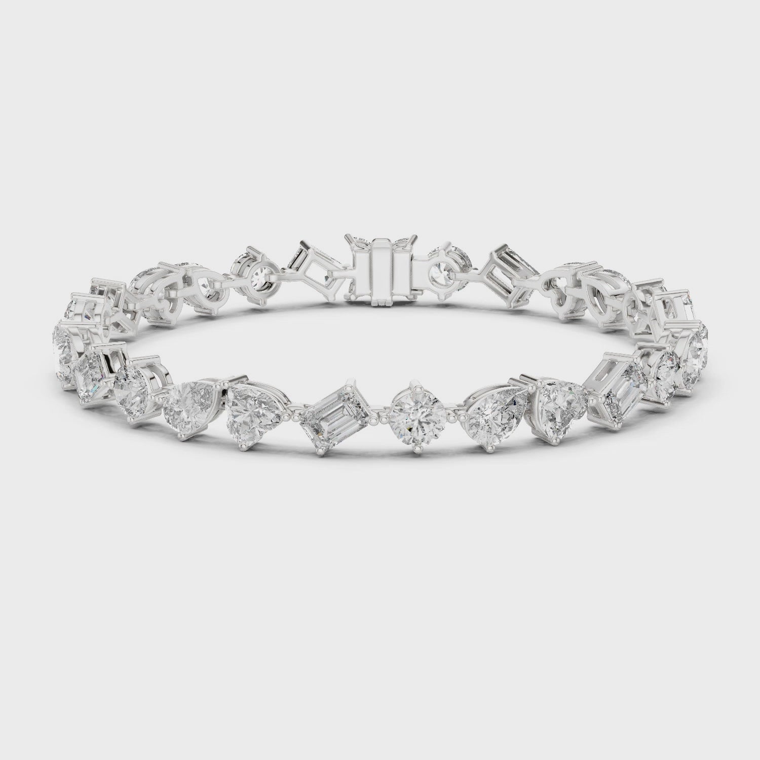 Fancy Diamond Bracelet