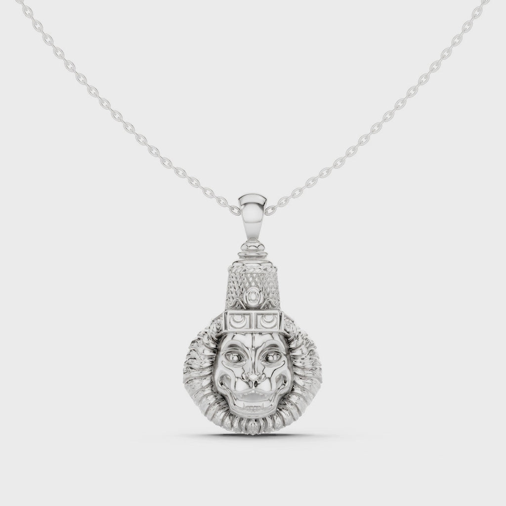Lion Head Pendant Necklace