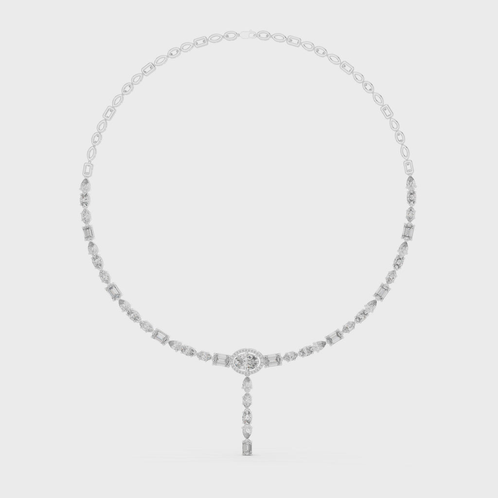 Y- Lab Grown Diamond Necklace