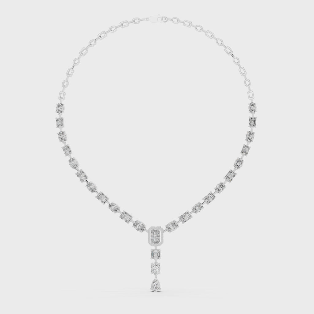 Diamond Drop Necklace