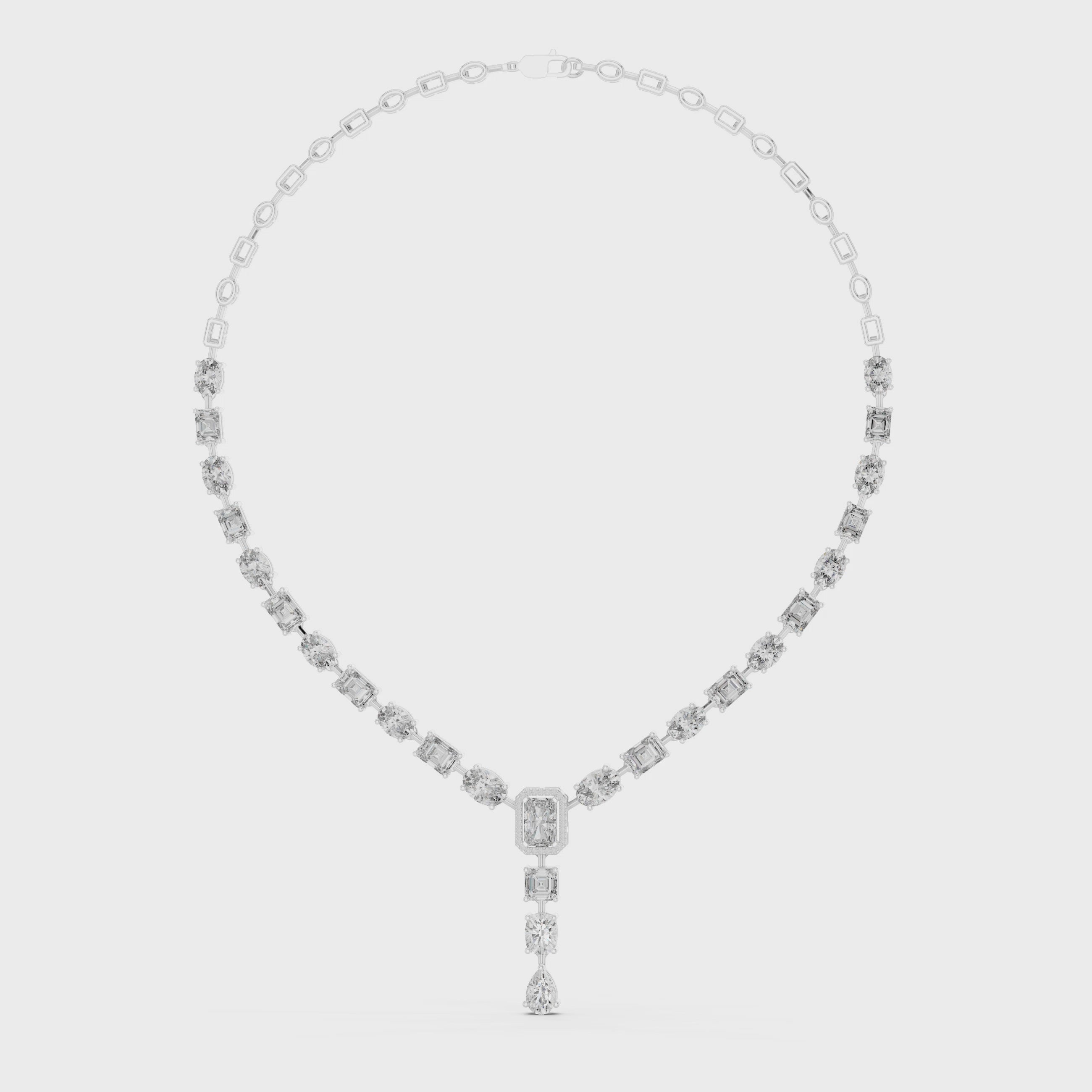 Diamond Drop Necklace