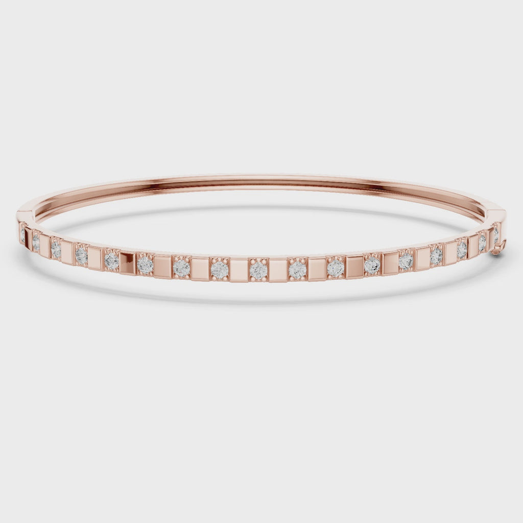 Diamond Tennis Bangle