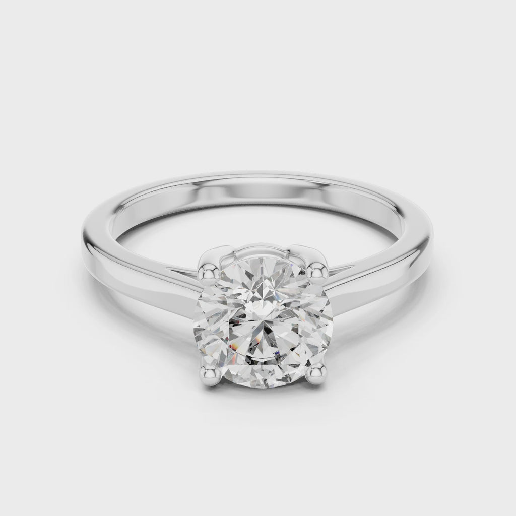 Round Solitaire Ring